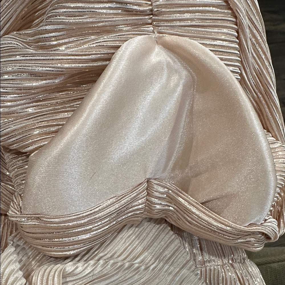 NWOT Sabina Musayev Donna Dress Pearl Blush Size Small - Picture 15 of 15